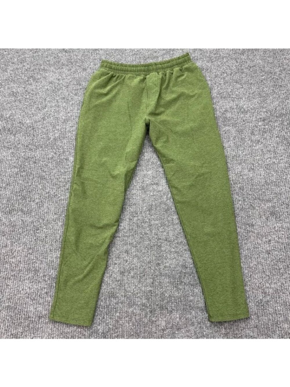 Beyond Yoga Green Take It Easy Tapered Leg Pull On Pants SD1204D Mens sz Medium
